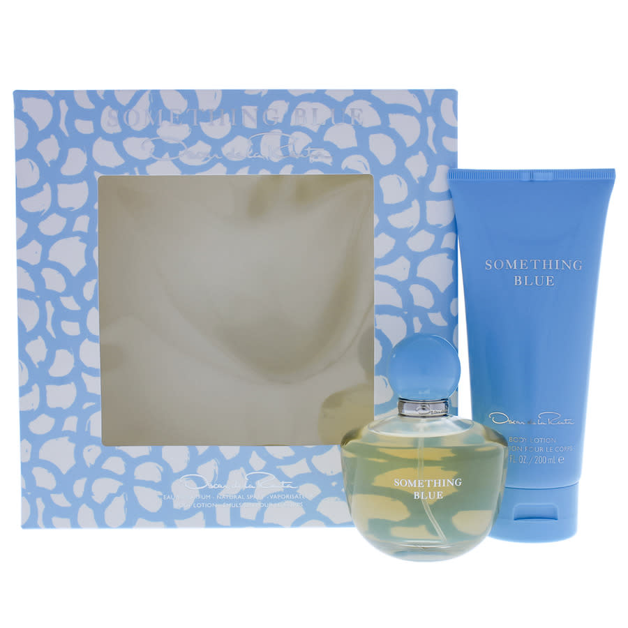 Oscar De La Renta Ladies Something Blue Gift Set Fragrances 085715591975 30$