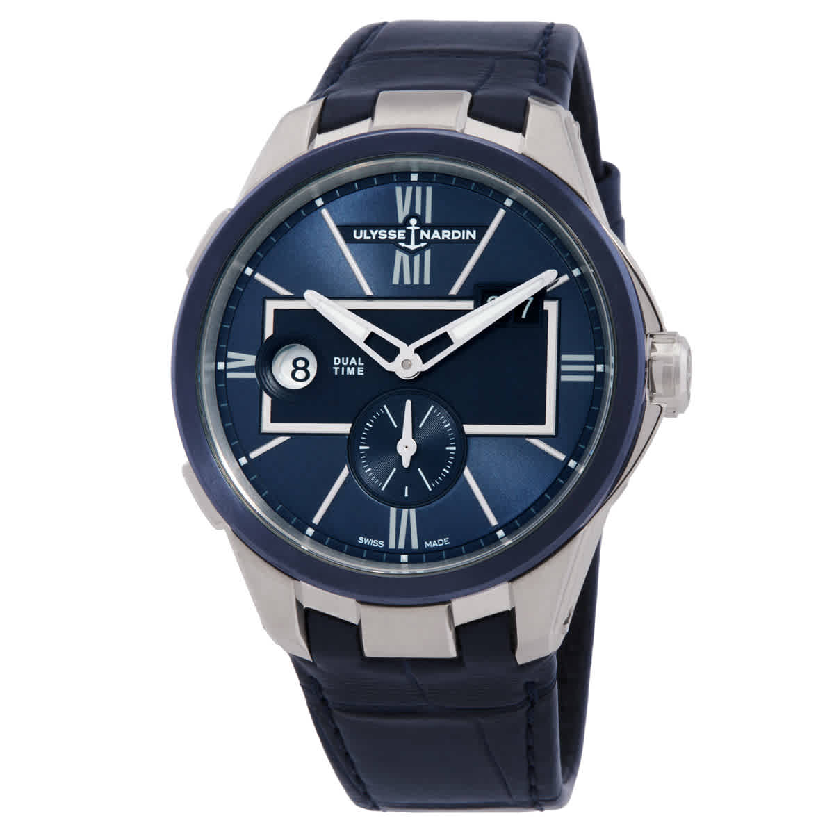 Ulysse Nardin Executive Automatic Blue Dial Mens Watch 243-2043 7200$
