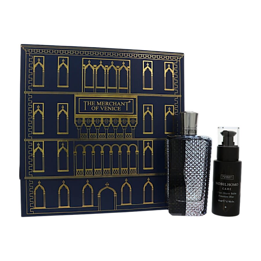The Merchant Of Venice Mens Venetian Blue Gift Set Fragrances 679602494175 157$