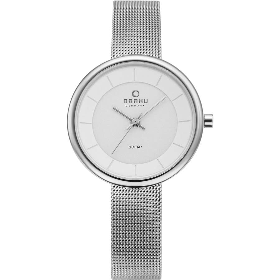 Obaku Lys Quartz White Dial Ladies Watch V206LRCWMC 72$