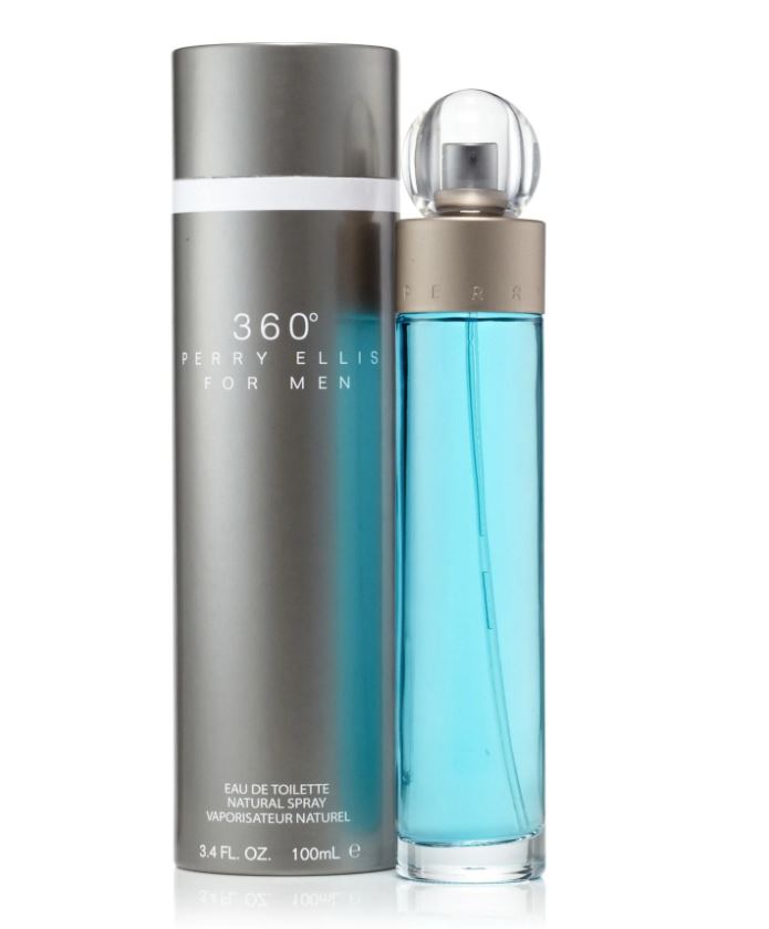 Perry Ellis Mens 360 for Men EDT Spray 34 oz Fragrances 084406101809 27$