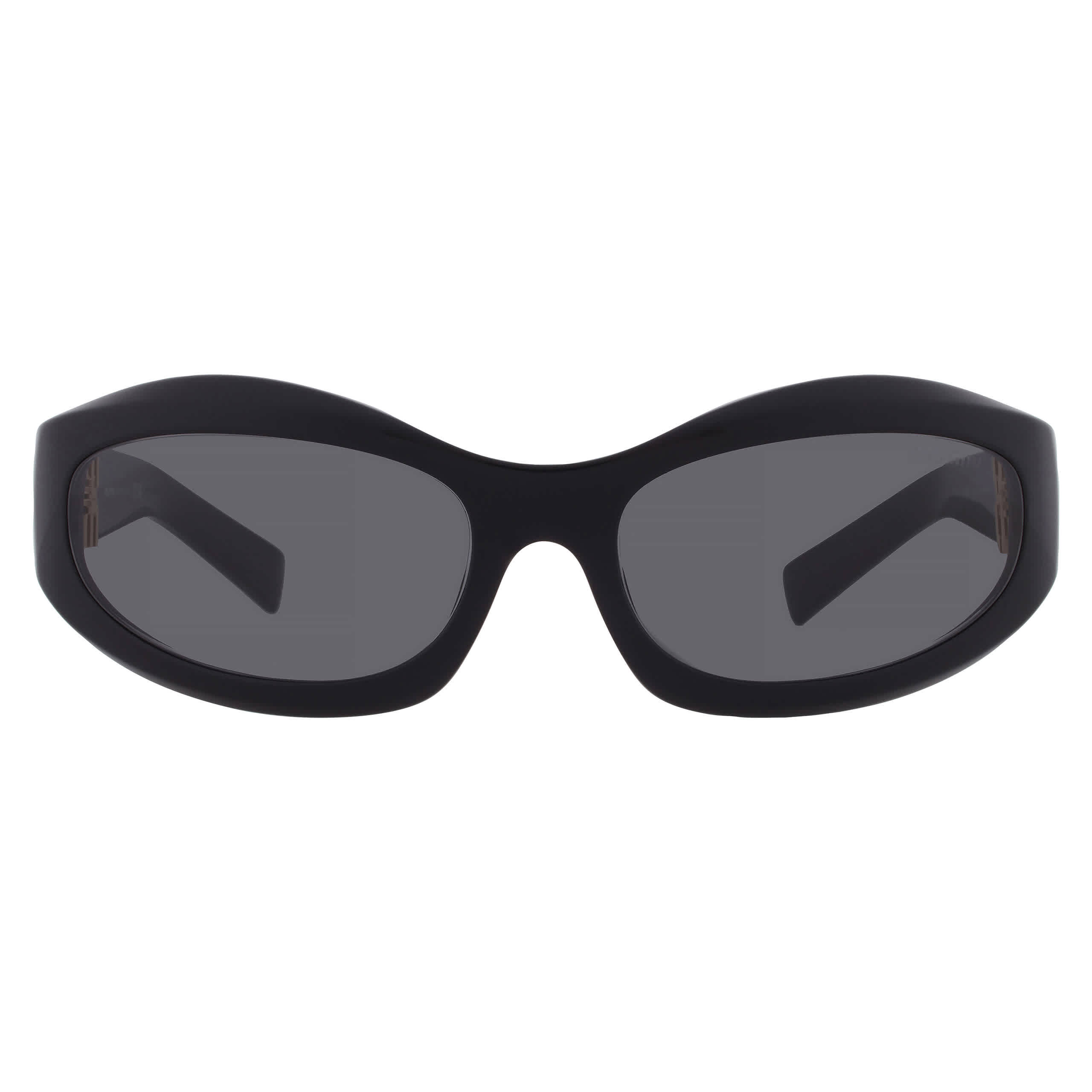 Miu Miu Woman Sunglass MU 14ZS -  Frame color: Black, Lens color: Dark Grey