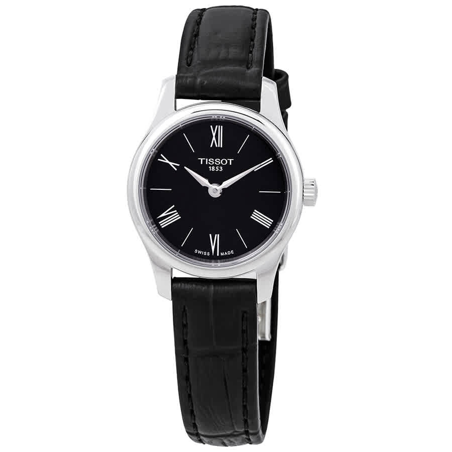 Tissot Tradition 55 Black Dial Ladies Watch T0630091605800 198$
