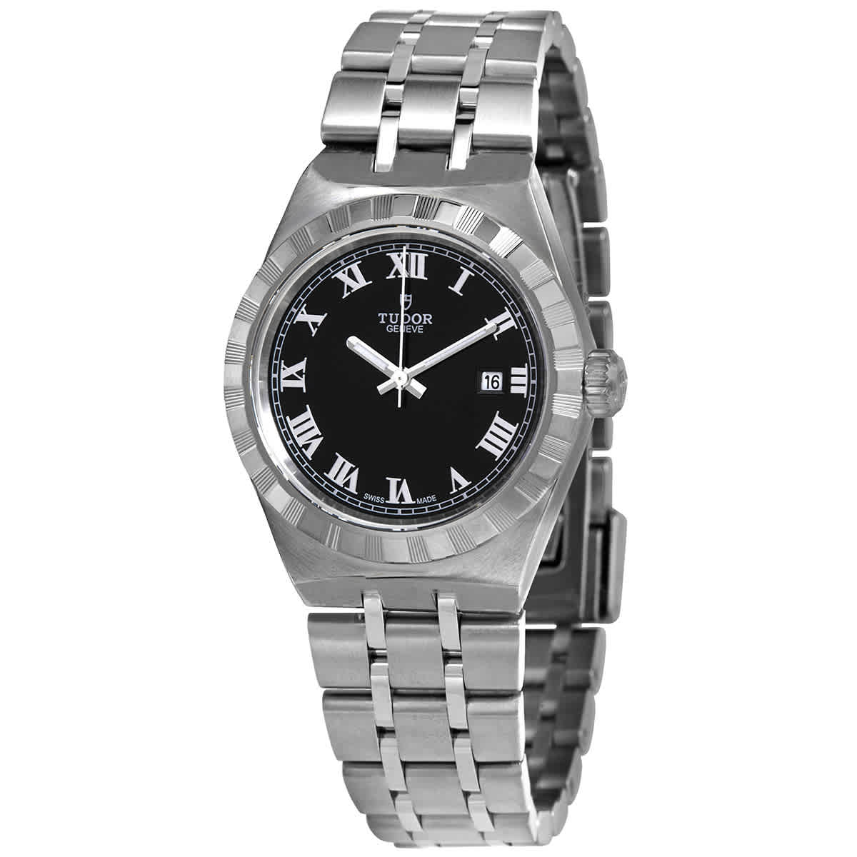 Tudor Royal Automatic Black Dial Stainless Steel Ladies Watch M28300-0003 2300$