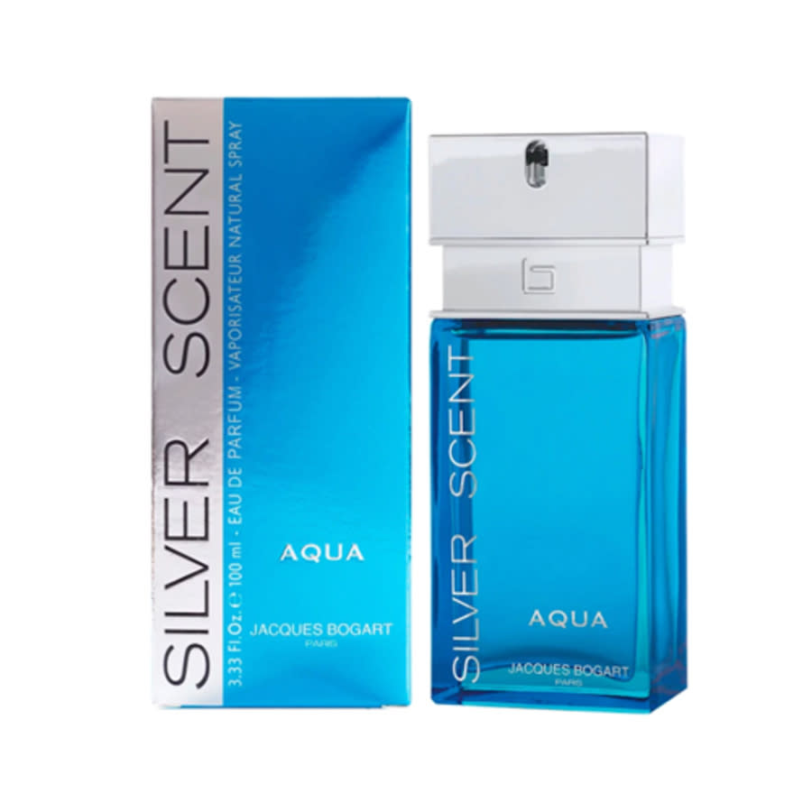 Jacques Bogart Mens Silver Scent Aqua EDP Spray 338 oz Fragrances 3355991006003 24$