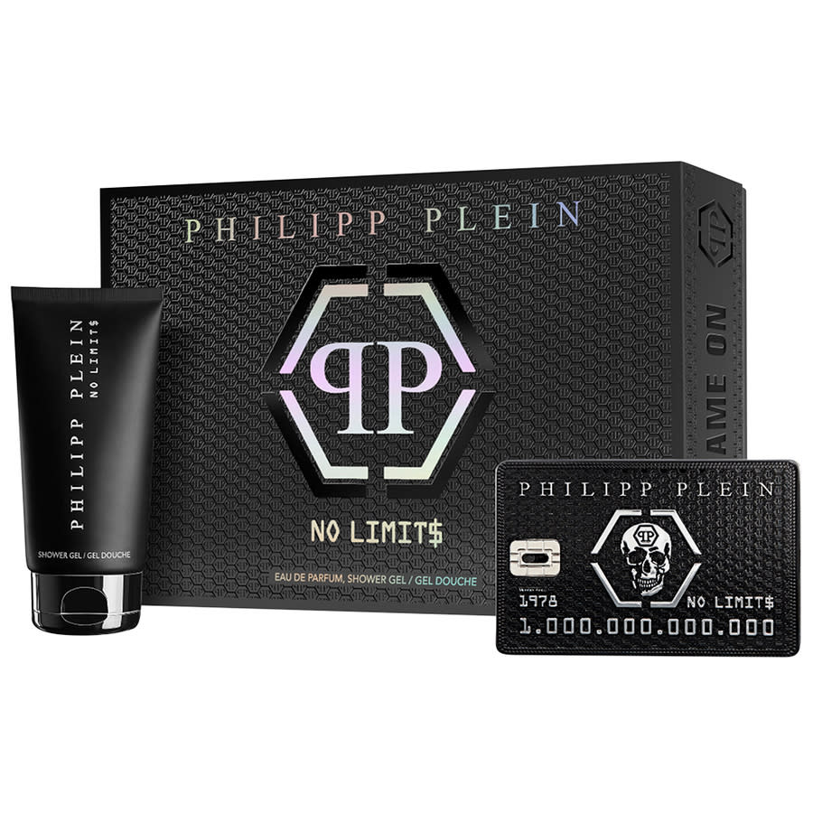Philipp Plein Mens No Limit$ Game On Gift Set Fragrances 7640365140572