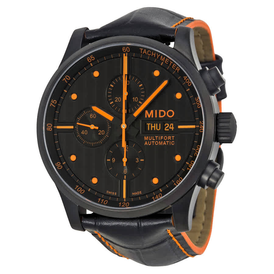 Mido Multifort Automatic Chronograph Mens Watch M0056143605122 1853$