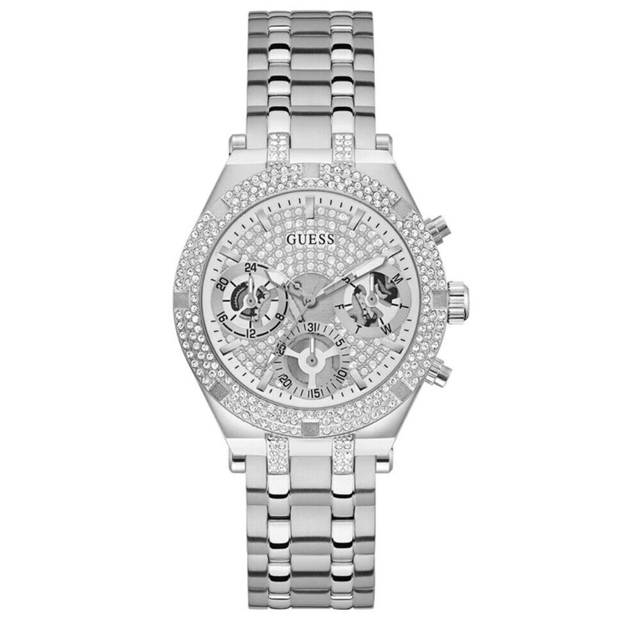 Guess Silver Tone Multi-Function Silver-tone Dial Ladies Watch GW0440L1 163$