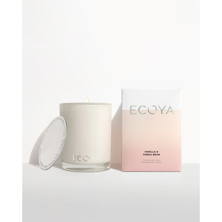 Ecoya Unisex Vanilla Bean 14.1 oz Scented Candle 9336022006616