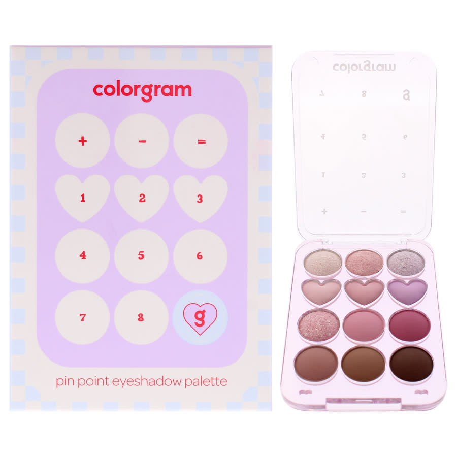Colorgram Ladies Pin Point Eyeshadow Palette 03 Pink Plus Lavender Makeup 8809526842277