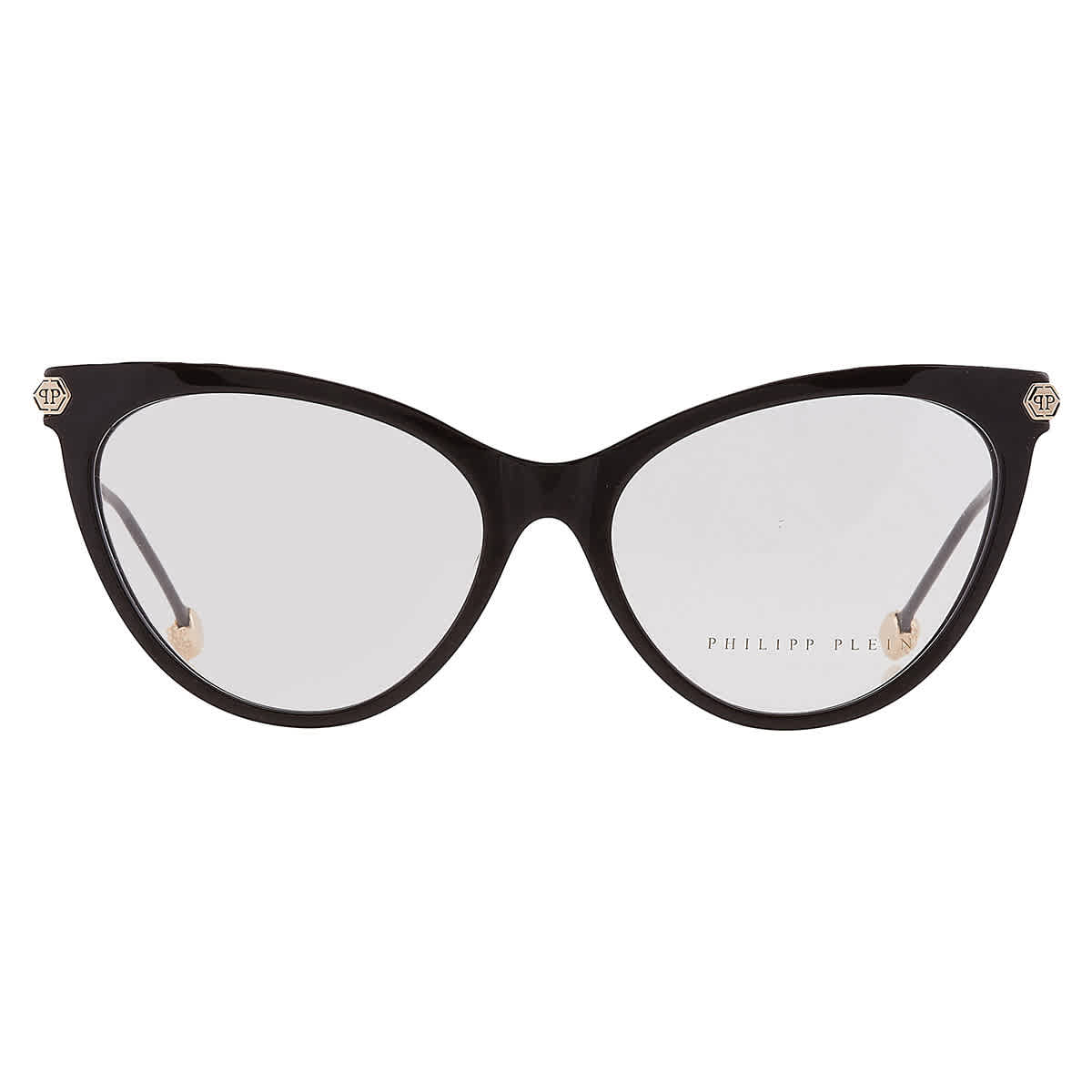 Philipp Plein Demo Cat Eye Ladies Eyeglasses VPP037S 0700