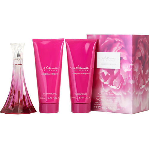 Christian Siriano Ladies Silhouette in Bloom 3.4 oz Gift Set Fragrances 856134004335