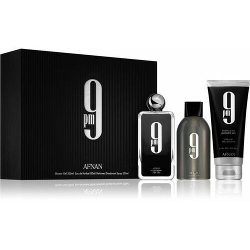 Afnan Mens 9PM Gift Set Fragrances 6290171072980