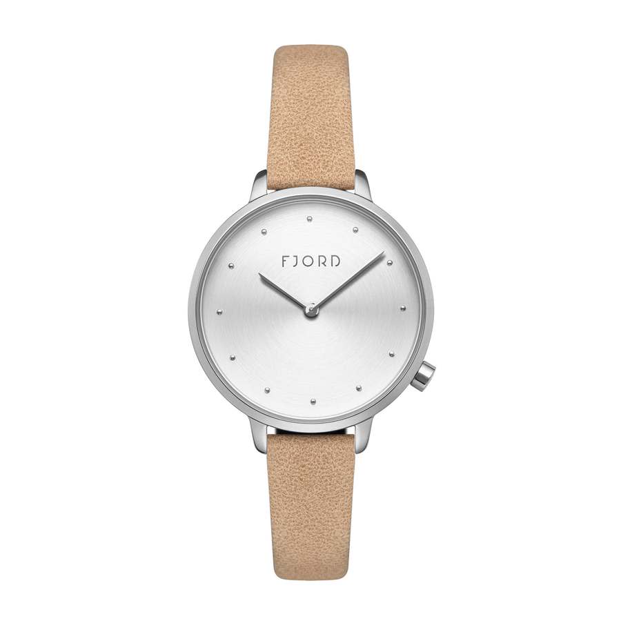 Fjord Gyda White Dial Ladies Watch FJ-6060-01