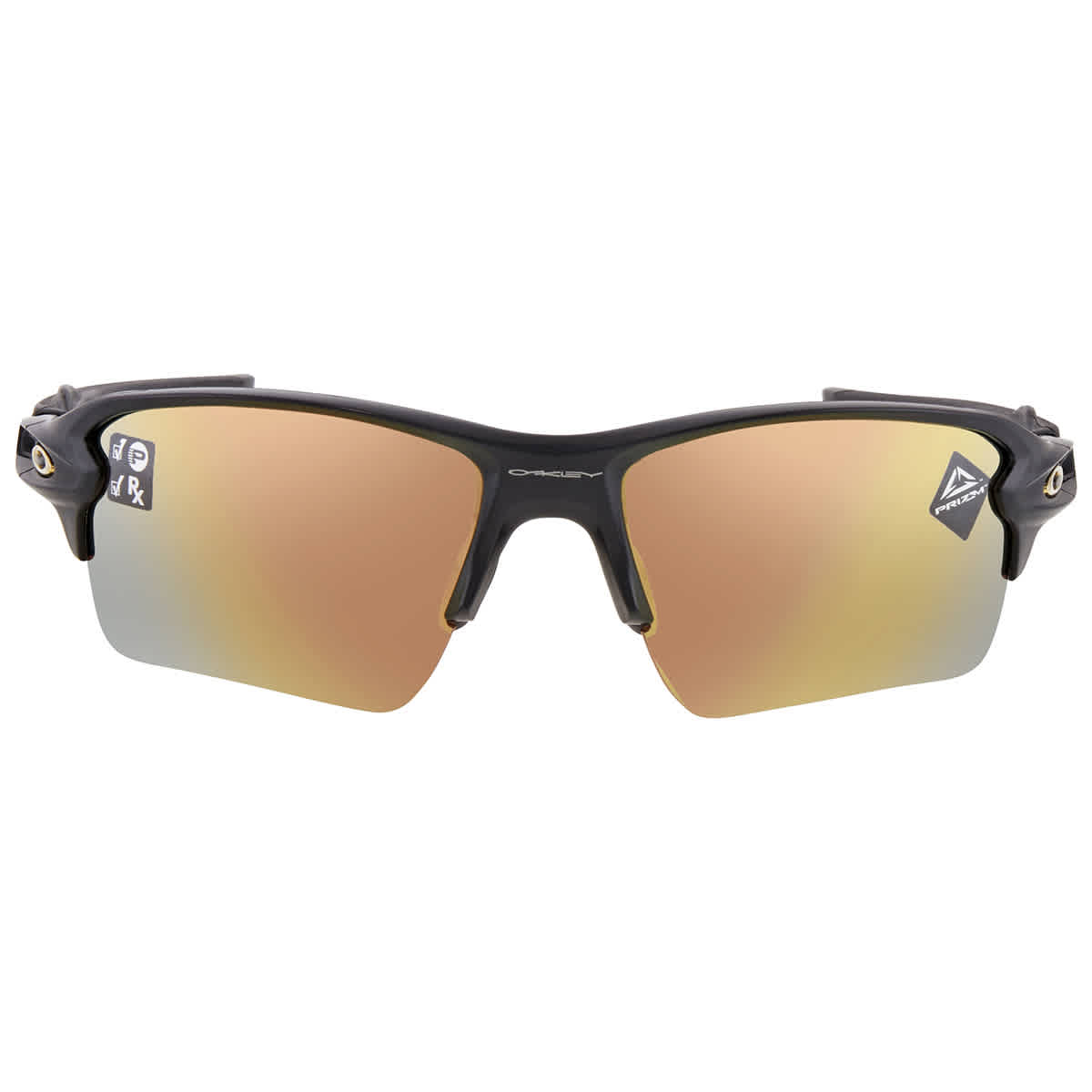 Oakley Polarized Flak 2.0 Xl Prizm Polarized Sunglasses, OO9188 - MATTE BLACK/PRIZM ROSE GOLD POLARIZED