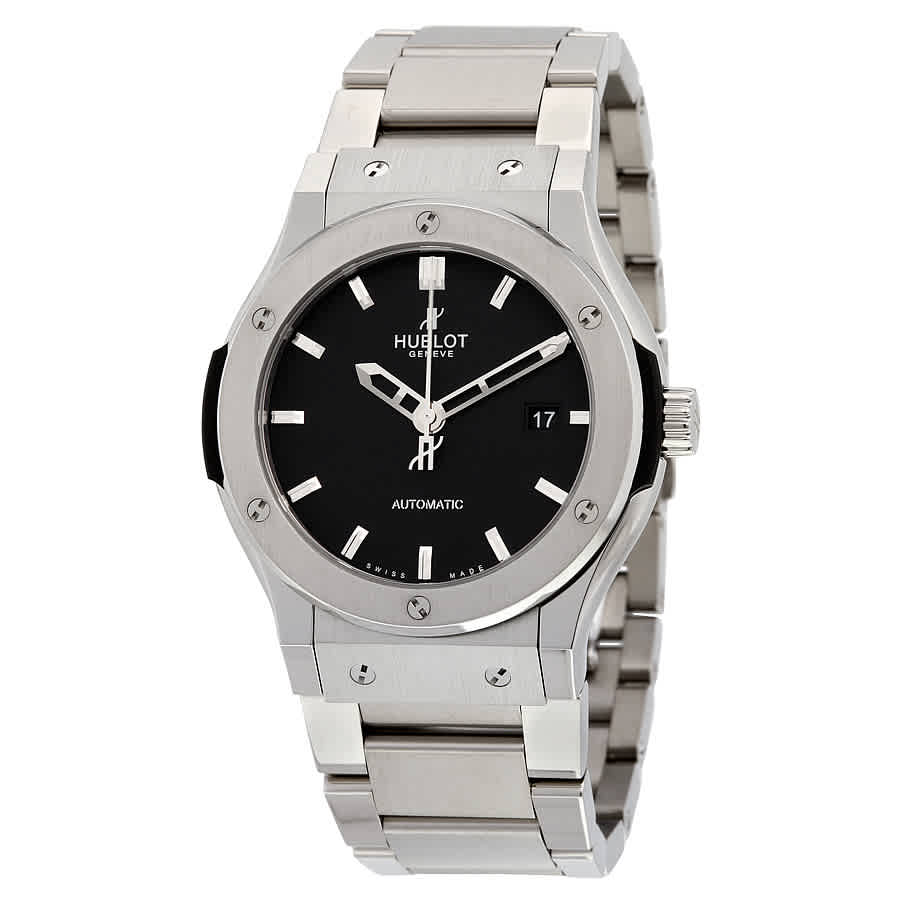 Hublot Classic Fusion Black Dial Titanium Automatic Mens Watch 542NX1170NX 7325$
