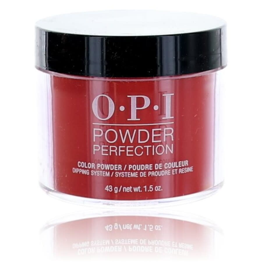 OPI Ladies Powder Perfection Color Dip Powder 1.5 oz Big Apple Red Nails 619828133595