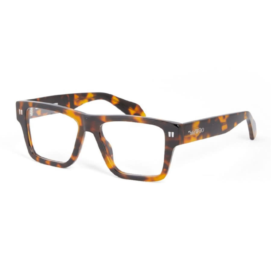 Off-White STYLE 75 6000 Men's Glasses Tortoiseshell Size 53 - Free Lenses - Blue Light Block Available