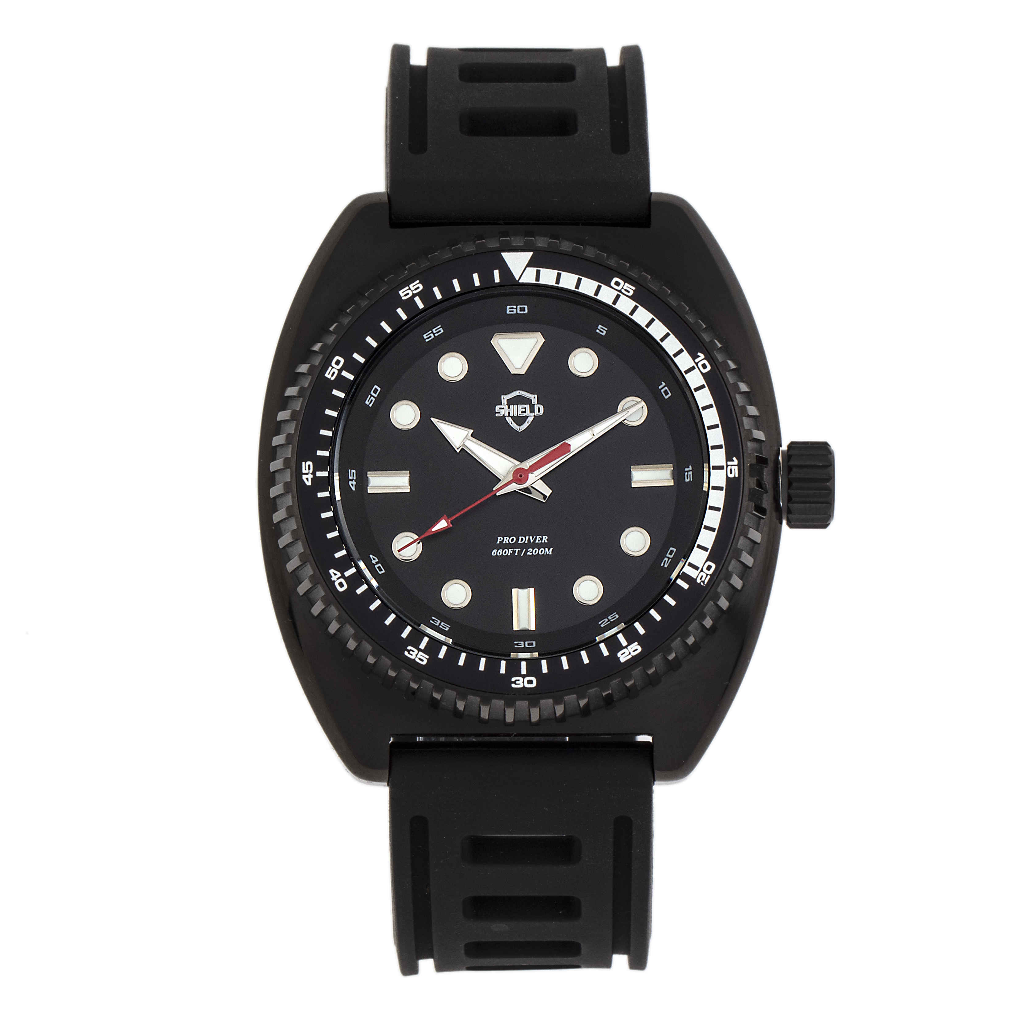 Shield Dreyer Quartz Black Dial Mens Watch SLDSH107-6
