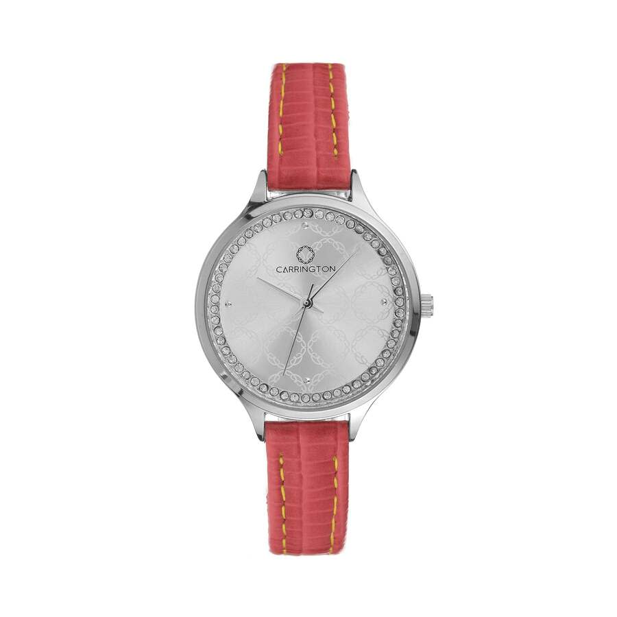 Carrington Elsie Quartz Silver Dial Ladies Watch CT-2006-01 31$