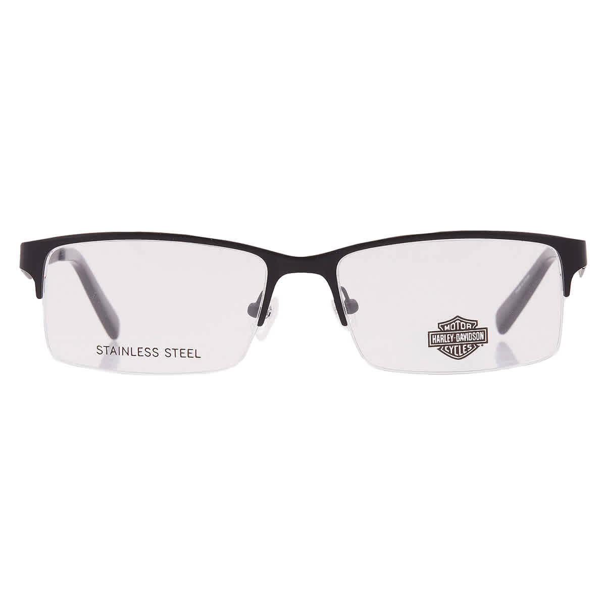 Harley Davidson Demo Rectangular Mens Eyeglasses HD0766 001 57