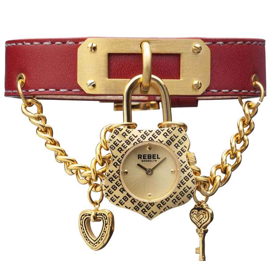 Rebel Seagate Gold Dial Ladies Watch RB114-9051 300$
