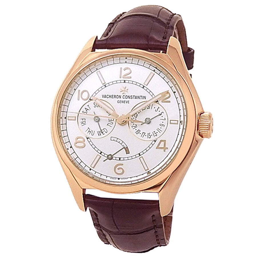 Pre-owned Vacheron Constantin Fiftysix Day-Date Silver-tone Dial Mens Watch 4400E-000R-B436 23864$