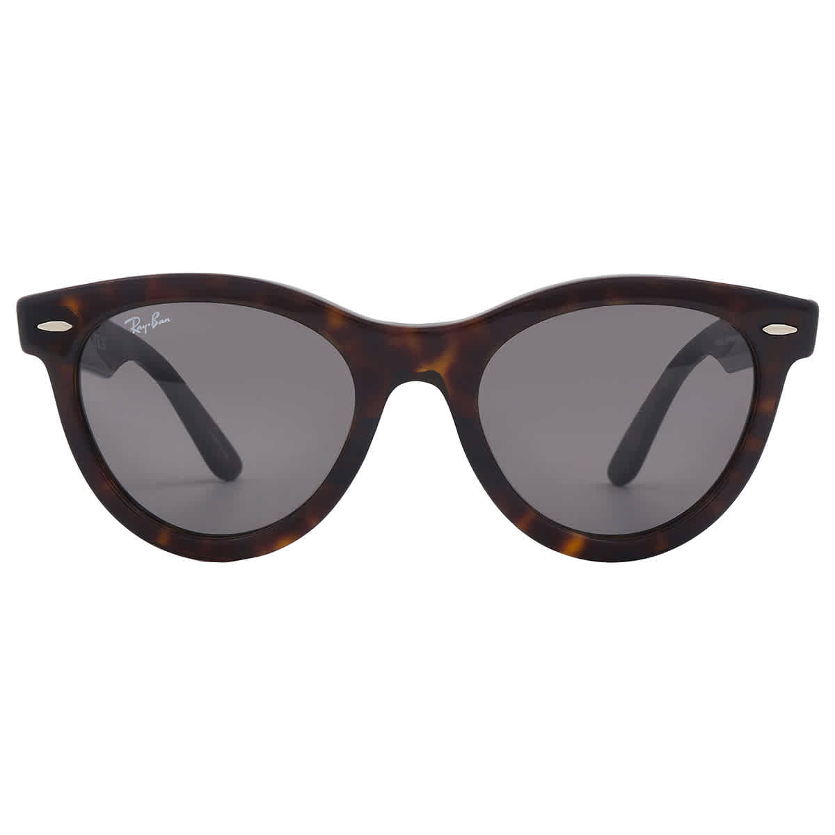 Ray-Ban Unisex Sunglass Wayfarer Way -  Frame color: Havana, Lens color: Dark Grey