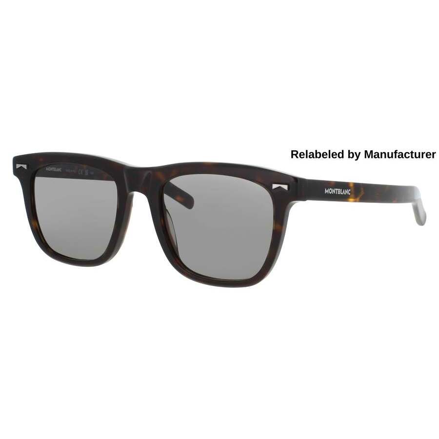 Montblanc MB0226S 002 Men's Sunglasses Tortoiseshell Size 53