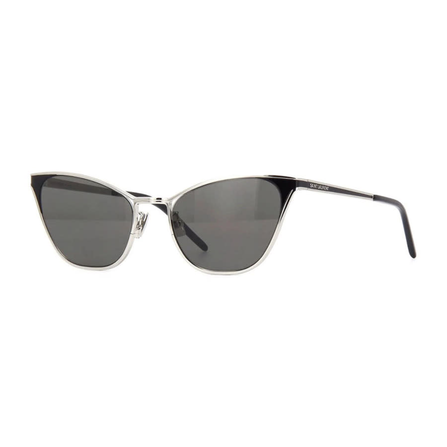 Saint Laurent Ladies Black Cat Eye Sunglasses SL409 001