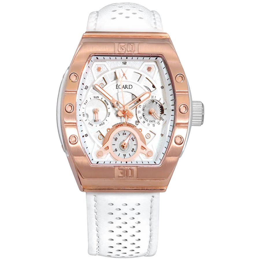 Egard Patriot Vanille Quartz White Dial Ladies Watch WCH-5076-M1K292