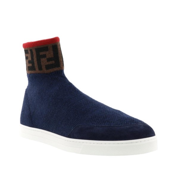 fendi knit sock sneakers