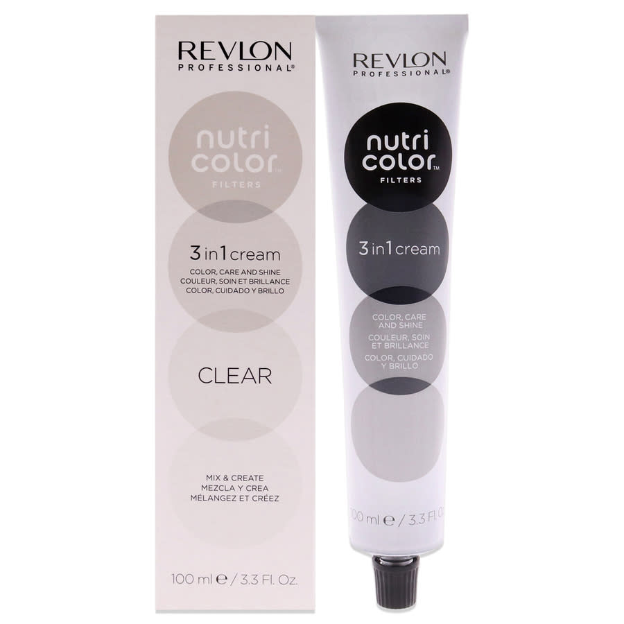 Revlon Unisex Nutri Color Cream 3.3 Oz Clear Hair Care 8007376046924