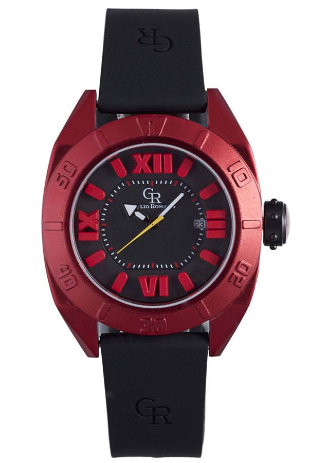 Giulio Romano Termoli Red Aluminum Mens Watch GR-6000-14-011
