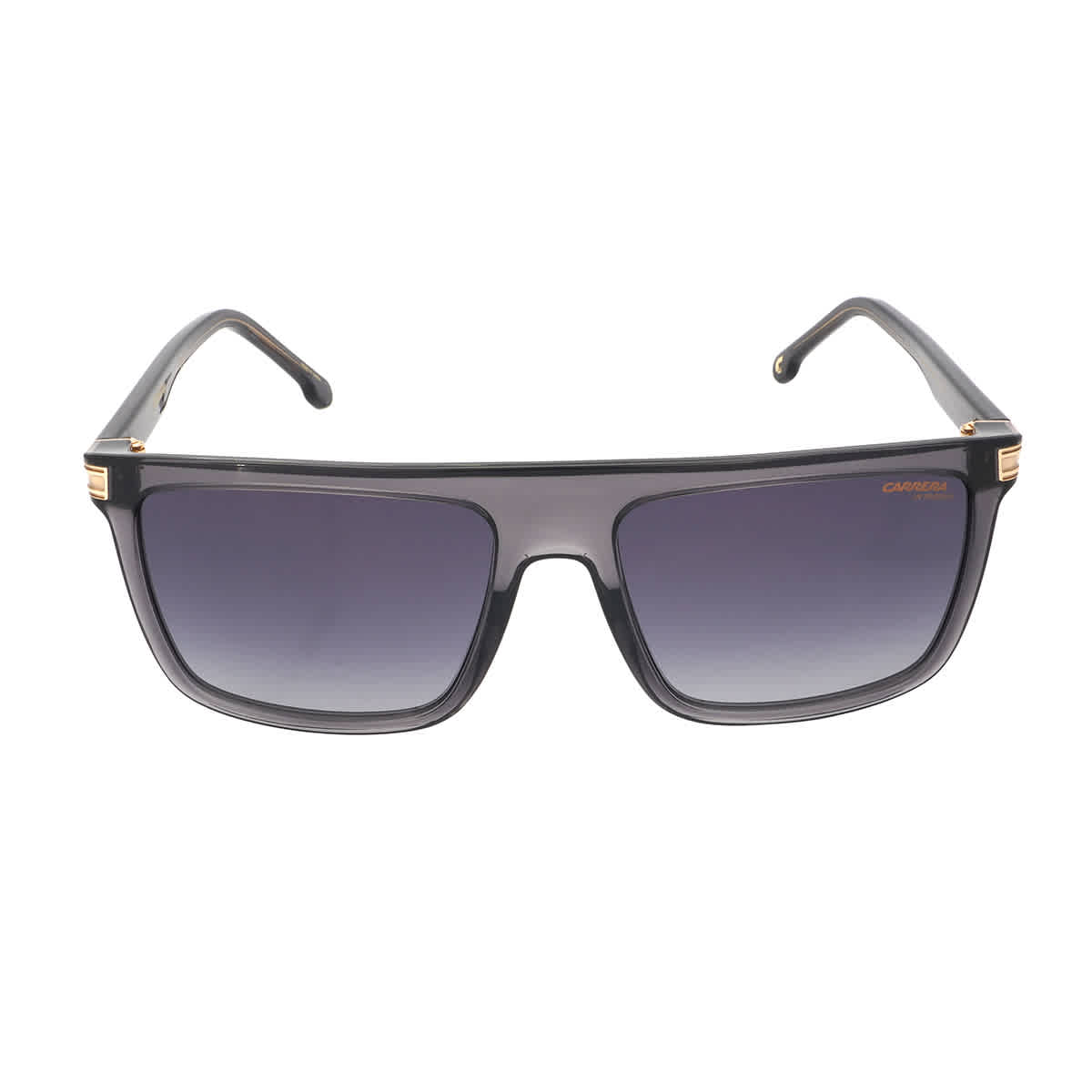 Carrera Grey Shaded Browline Unisex Sunglasses CARRERA 1048/S 0KB7/9O 58