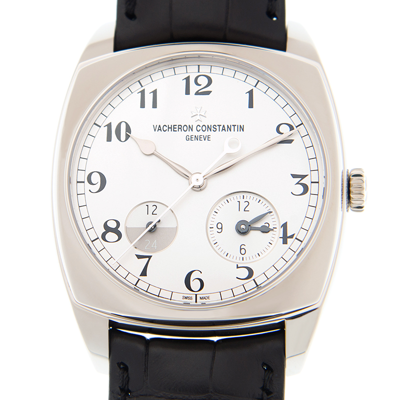 Vacheron Constantin Harmony Dual Time Mens Black Leather Watch 7810S000G-B142 30475$