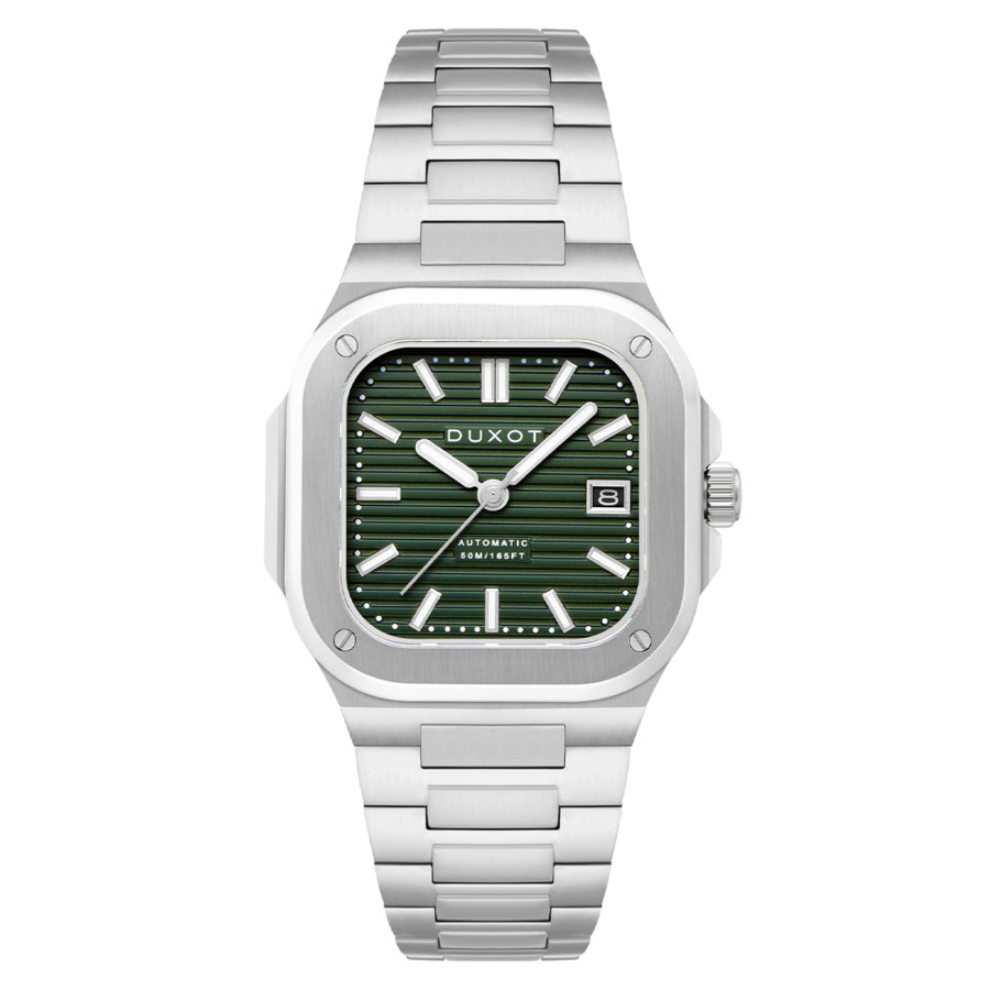 Duxot Quadrata Automatic Green Dial Mens Watch DX-2073-22 310$