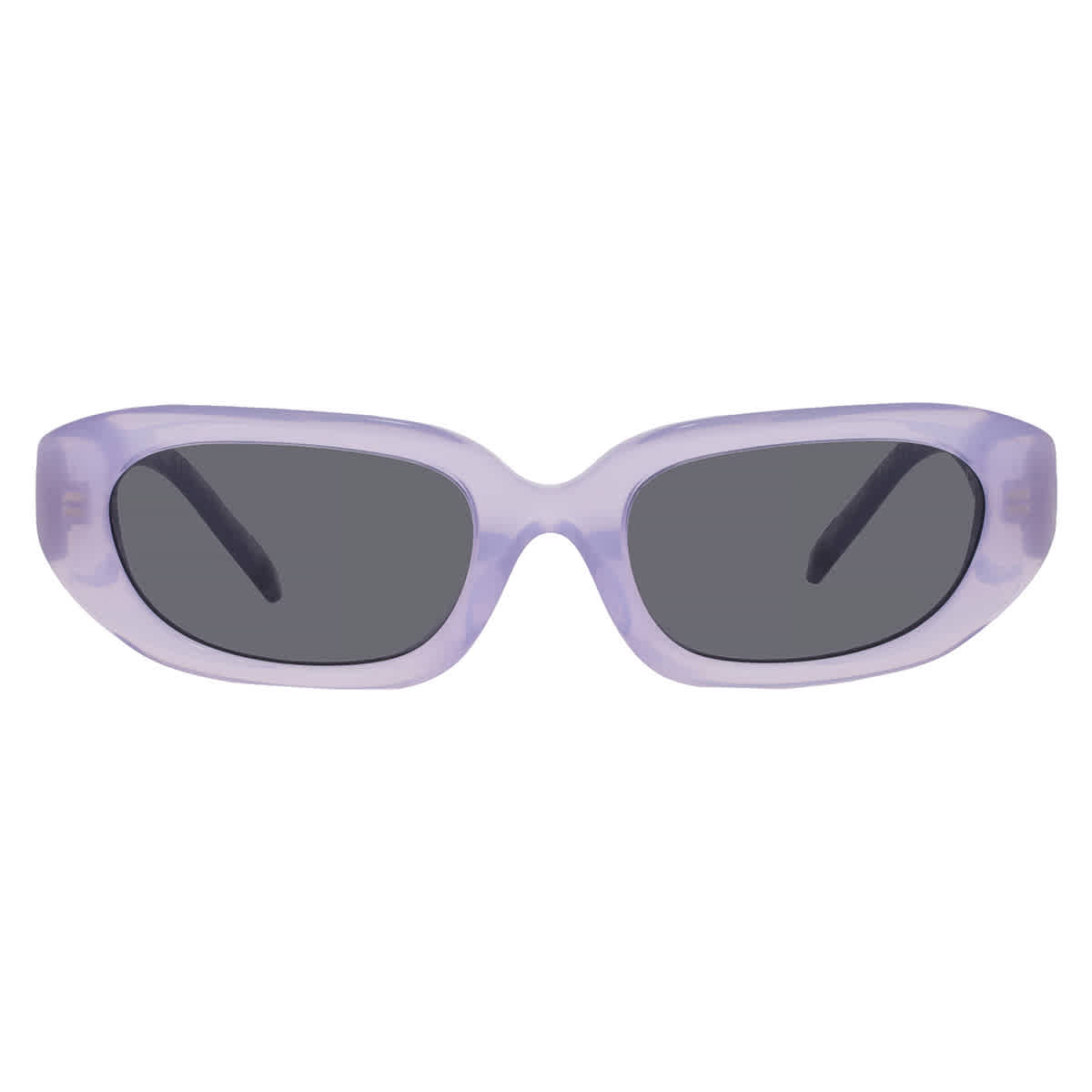 Tory Burch T Monogram Grey Rectangular Ladies Sunglasses TY7219U 202387 52