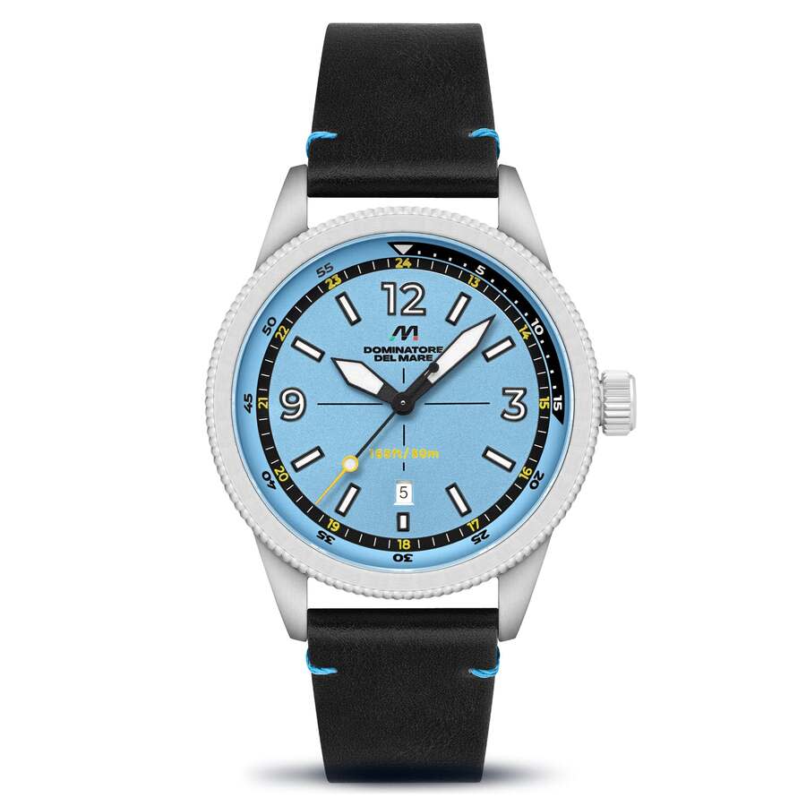 Dominatore Del Mare Aviatore Quartz Blue Dial Mens Watch DD-8021-06