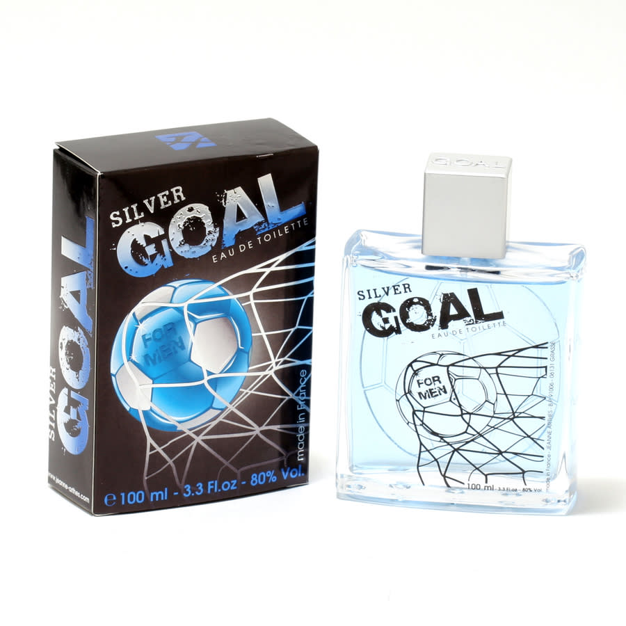 Jeanne Arthes Mens Silver Goal EDT Spray 3.3 oz Fragrances 3430750037020