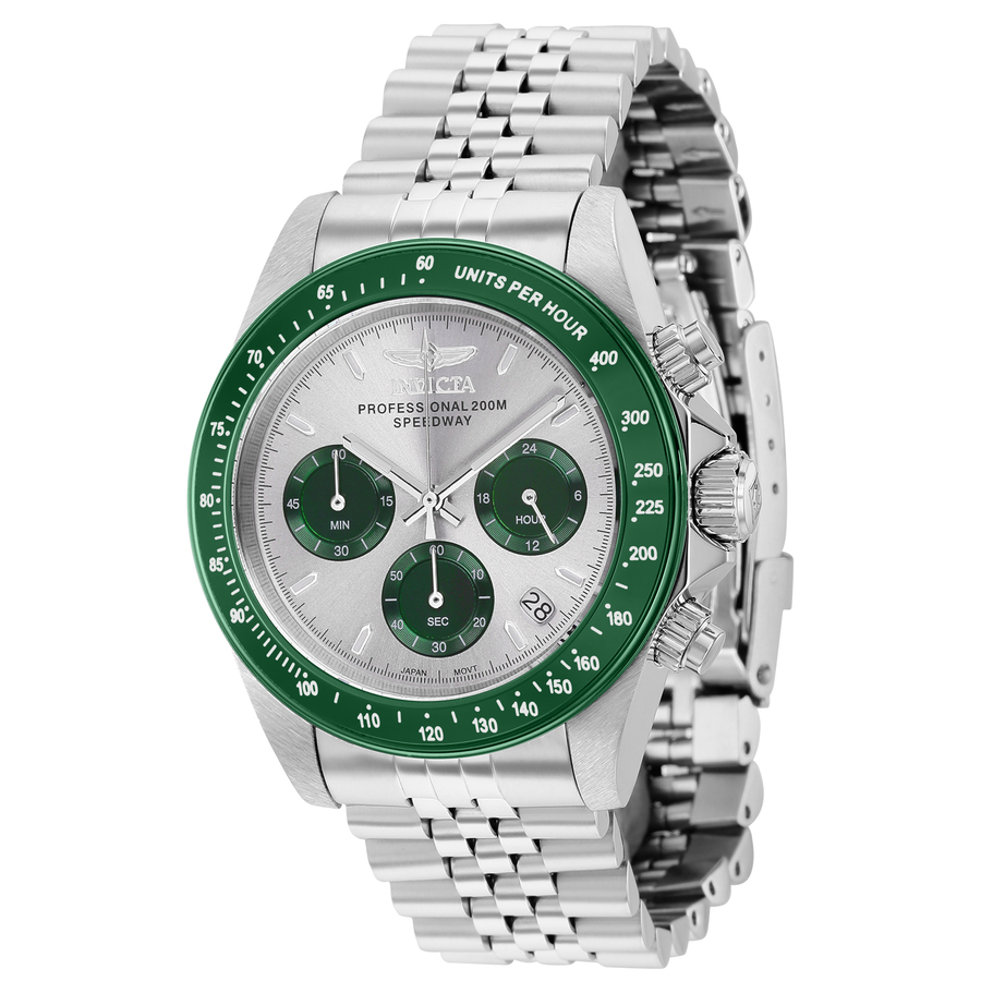 Invicta Speedway Silver-tone Dial Mens Watch 36734 74$