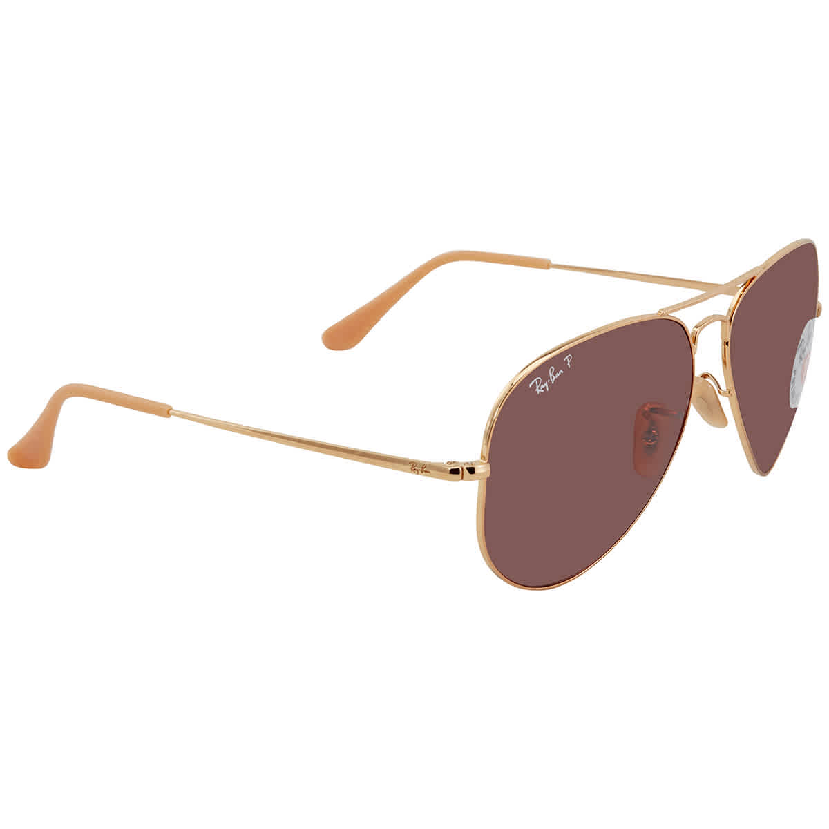 purple ray ban aviators