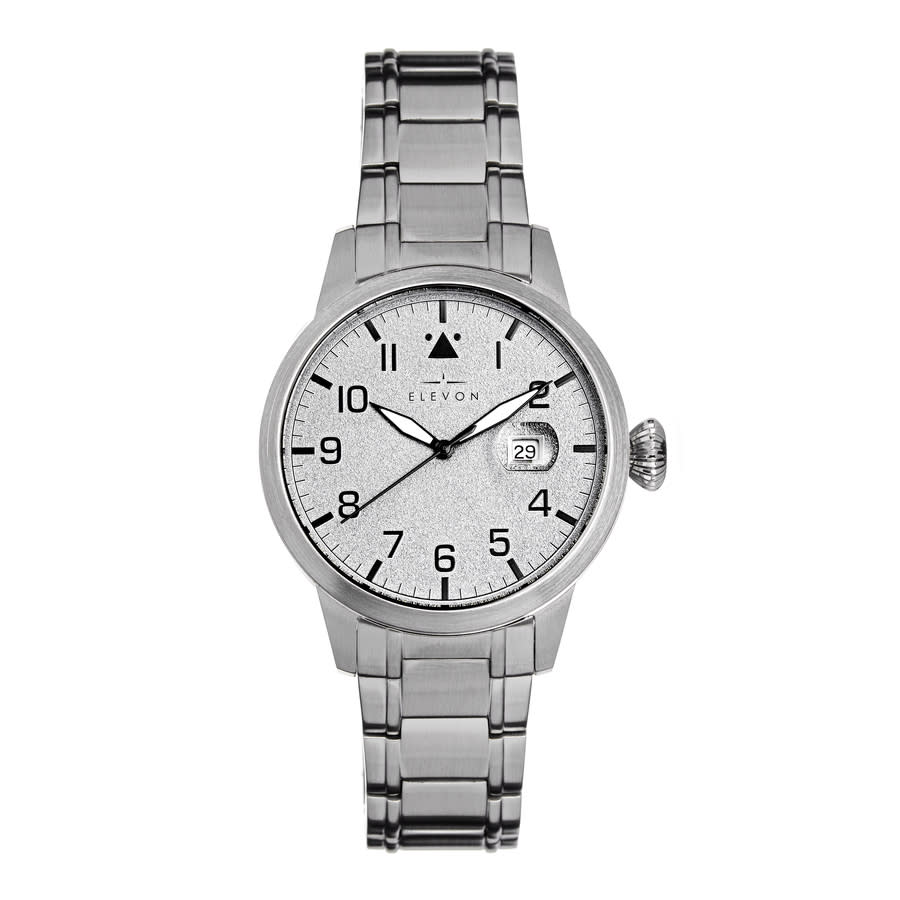 Elevon Stealth Silver-tone Dial Mens Watch ELE124-1