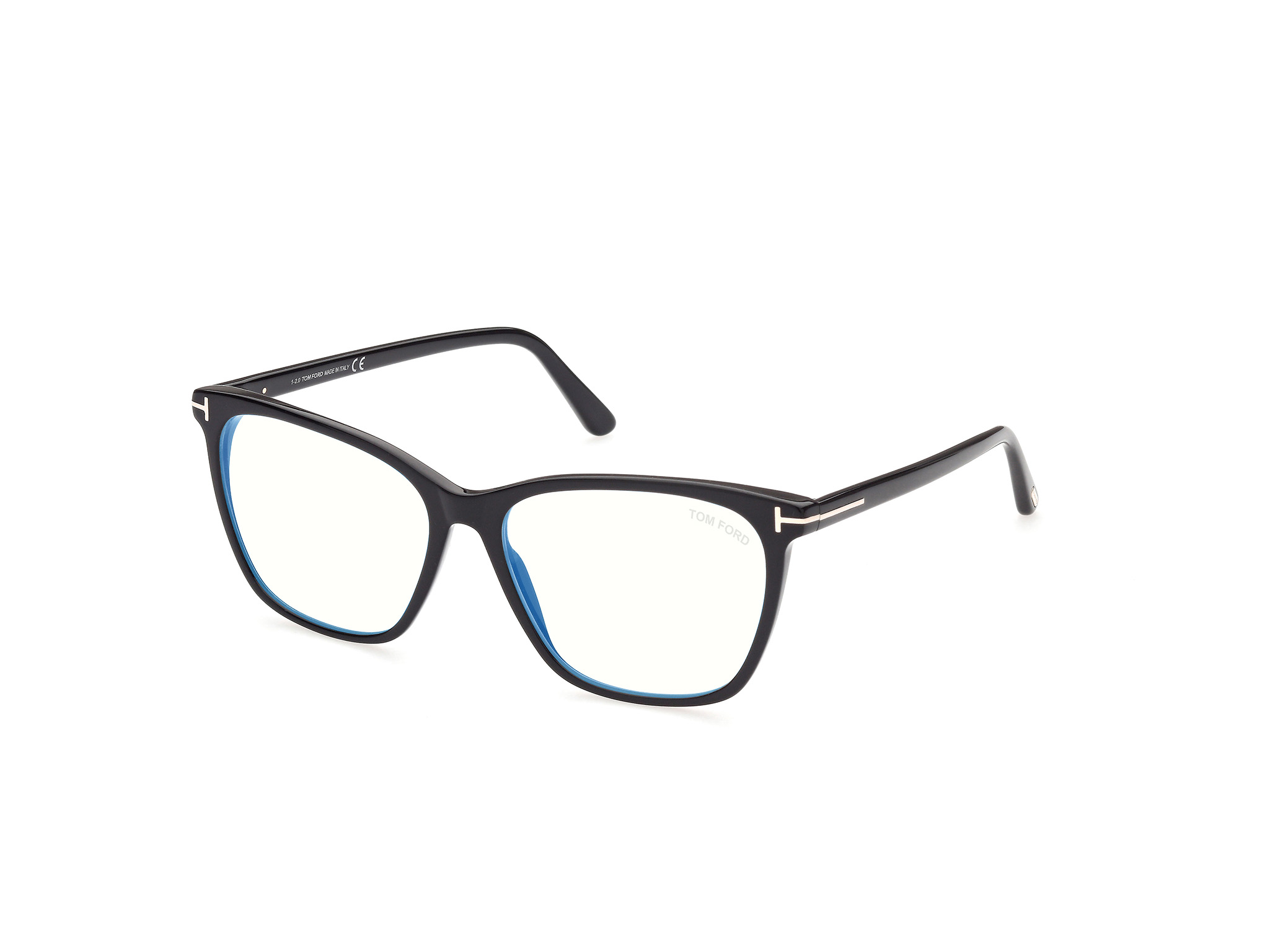 Tom Ford Blue Light Block Cat Eye Ladies Eyeglasses FT5762-B 001 55 160$