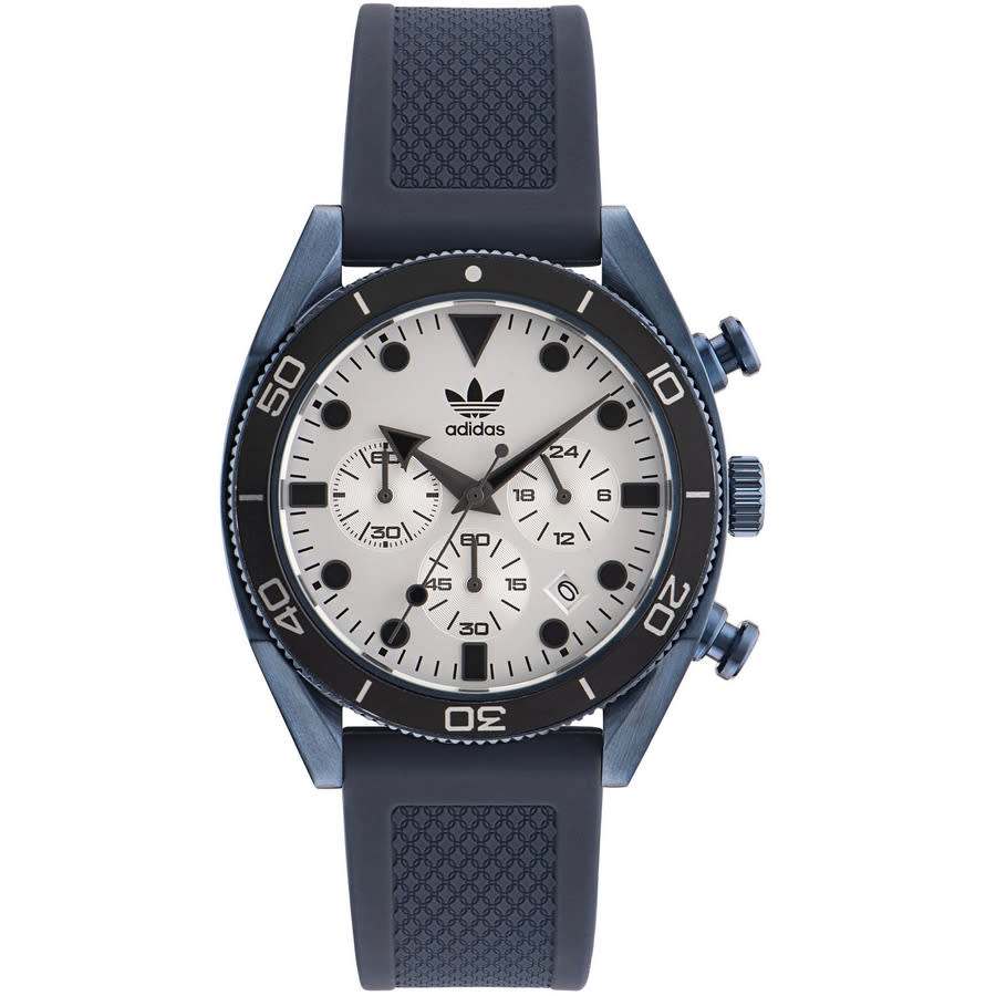 Adidas Originals Fashion Edition Two Silver-Tone Dial Unisex Watch AOFH23004 125$