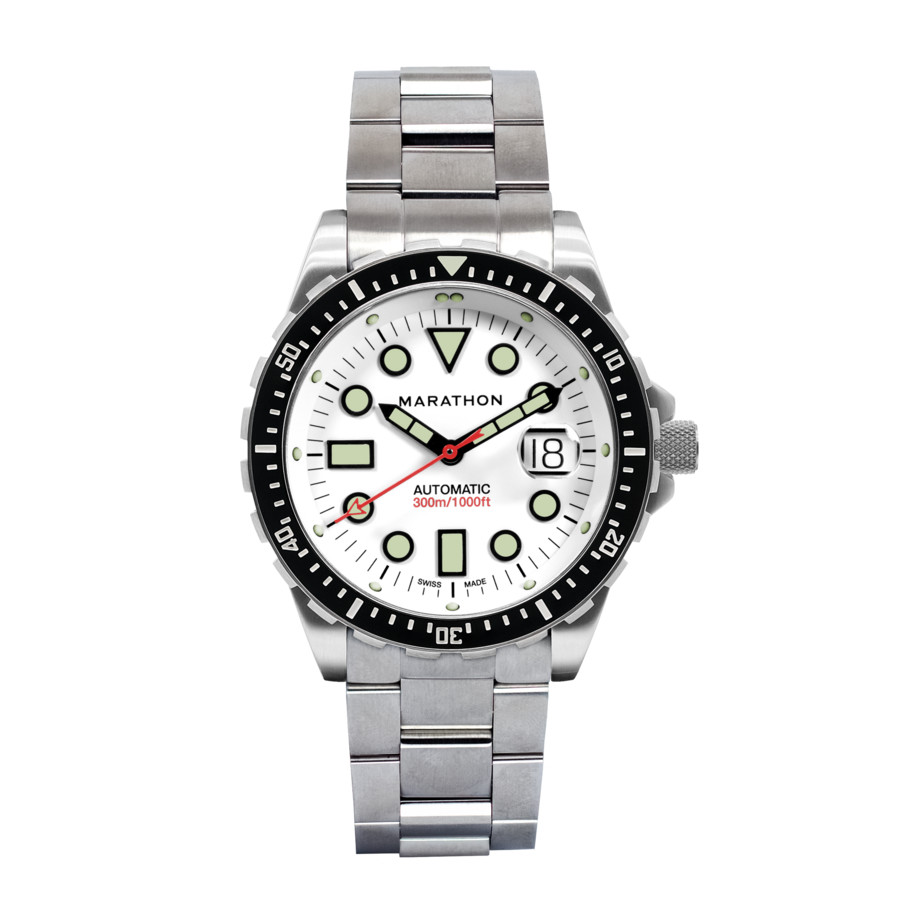 Marathon 46Mm Osar-D Arctic Edition Automatic White Dial Unisex Watch WW194037SS-2505