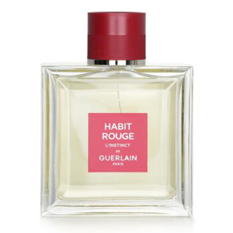 Guerlain - Habit Rouge Linstinct Eau De Toilette Intense Spray 100Ml 33Oz 77$