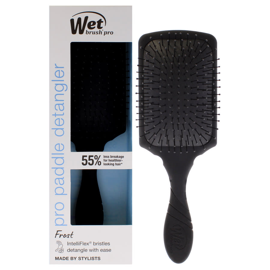 Wet Brush Pro Paddle Detangler Brush Frost Black Tools Brushes 736658449129 15$