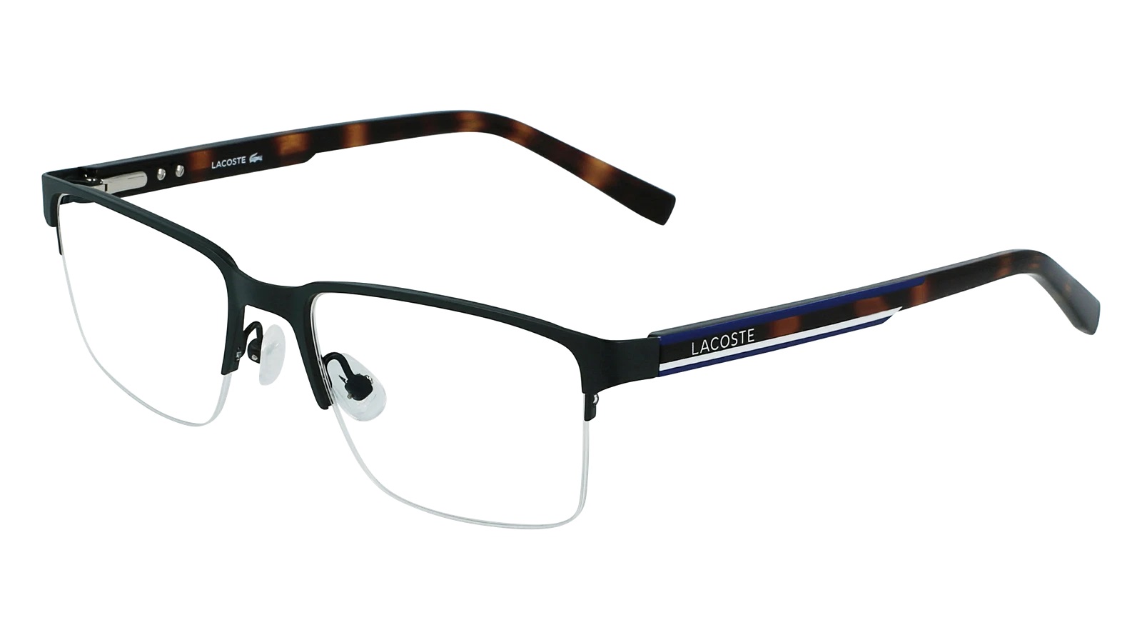Lacoste Demo Rectangular Mens Eyeglasses L2279 N20155