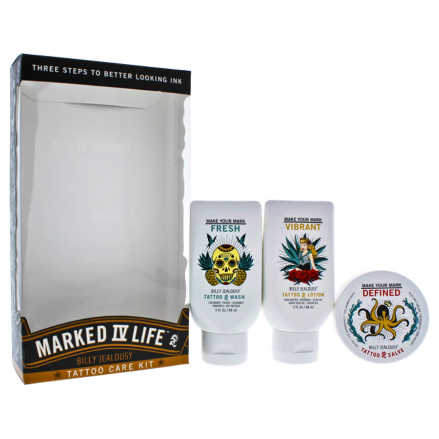 Billy Jealousy Mens Marked IV Life Tattoo Care Kit Skin Care 181044000857